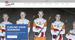 Desktop Screenshot of curling.nl