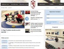 Tablet Screenshot of curling.lv